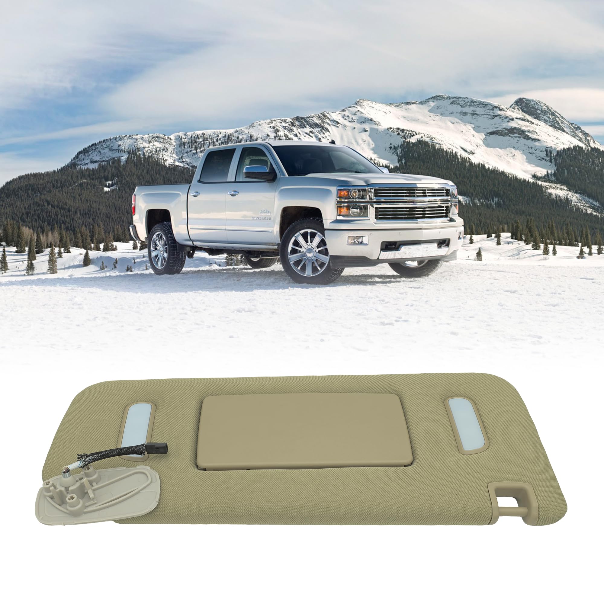 Sunページ Amazon.com: munirater Passenger Sun Visor Mirror Gray Right